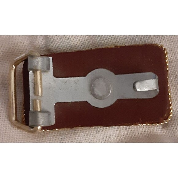 Tribal Southwest Beaded handmade small eagle belt buckle 1"X2" - Picture 2 of 4